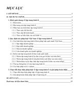 Chuyên đề về Hành vi tập trung kinh tế, đề tài nghiên cứu về thể chế cạnh tranh trong điều kiện phát triển thị trường tại Việt Nam