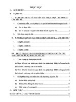 NGUYÊN TẮC THỰC HIỆN CHẾ ĐỘ HAI CẤP XÉT XỬ