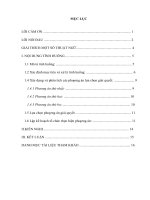 Tiểu luận tình huống giải quyết tình huống mâu thuẫn trong việc thực hiện lễ an táng theo nghi thức đạo công giáo gây mất đoàn kết trong cộng đồng dân cư 