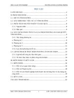 Tiểu luận xử lý tình huống điều khiển phương tiện tham gia giao thông vượt quá tải trọng