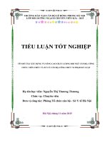 Tiểu luận tình huống ngạch chuyên viên xây dựng và nâng cao chất lượng đội ngũ cán bộ, công chức, viên chức và xử lý cán bộ vi phạm kỷ luật