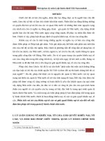 Bài tập học kỳ môn Luật hành chính Việt Nam module