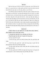 PHÂN TÍCH CÁC QUY ĐỊNH VỀ VẤN ĐỀ CÔNG KHAI TRONG HOẠT ĐỘNG NGÂN SÁCH NHÀ NƯỚC