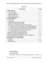 skkn một số kinh nghiệm nâng cao chất lượng  thảo luận nhóm trong phân môn lịch sử lớp 4 