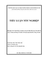 Tiểu luận xử lý tình huống sai phạm trong chỉ định thầu mua sắm thiết bị (máy vi tính) tại phòng tài chính  kế hoạch quận hai bà trưng  hà nội