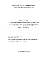 Tiểu luận tốt nghiệp xử lý tình huống thẩm định phương án xác định đơn giá đất làm cơ sở để tính tiền thuê đất dự án toà nhà hỗn hợp trung tâm dịch vụ thương mại và nhà ở do công ty cổ phần kinh doanh thương mại v 