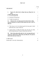 Đánh giá việc vận dụng nguyên tắc nhân dân lao động tham gia đông đảo vào quản lý hành chính nhà nước ở nước tahiện nay