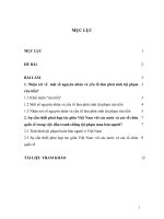 Sự cần thiết phải hợp tác giữa Việt Nam với các nước và các tổ chức quốc tế trong việc đấu tranh chống tội phạm mua bán người