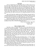 Phong thủy huyền không học 