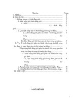 Bình đẳng giới giữa các thành viên trong gia đình trong lao động và thamgia vào thị trường lao động