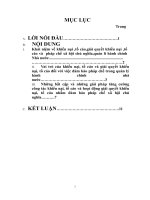 Phân tích vai trò của khiếu nại, tố cáo và giải quyết khiếu nại, tố cáo đối với việc đảm bảo pháp chế trong quản lý hành chính nhà nước