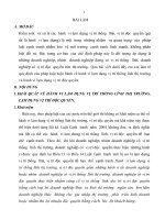 KHÁI QUÁT VỀ HÀNH VI LẠM DỤNG VỊ TRÍ THỒNG LĨNH THỊ TRƯỜNG, LẠM DỤNG VỊ TRÍ ĐỘC QUYỀN.
