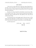 Tiểu luận xử lý tình huống về việc chia đất dịch vụ cho người dân bị thu hồi đất phục vụ dự án khu công nghiệp thạch thất – quốc oai