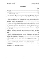 Một số đề xuất về biện pháp nâng cao hiệu quả của thực hiện pháp luật