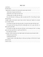 ĐIỀU KIỆN CHI NGÂN SÁCH NHÀ NƯỚC THEO QUY ĐỊNH CỦA PHÁP LUẬT HIỆN HÀNH