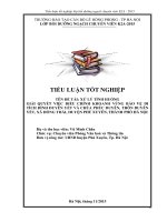 Tiểu luận giải quyết việc điều chỉnh khoanh vùng bảo vệ di tích đình duyên yết và chùa phúc duyên thôn duyên yết, xã hồng thái, huyện phú xuyên 