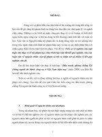 Đấu tranh, phòng chống Tội chống người thi hành công vụ ở Việt Nam hiện nay