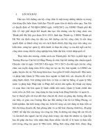 Tiểu luận xử lí tình huống vi phạm hành chính trong lĩnh vực an toàn thực phẩm 