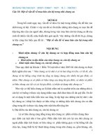 Một số vấn đề về mua bán căn hộ trong nhà chung cư