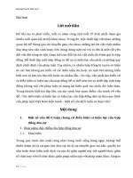 Một số vấn đề lí luận chung về điều kiện có hiệu lực của hợp đồng dân sự