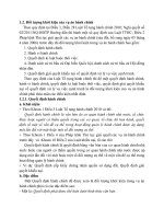 đối tượng khởi kiện của vụ an hành chính