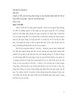 Quyền sở hữu căn hộ trong nhà chung cư trên địa bàn thành phố Hà Nội từ năm 2005 trở lại đây – Một số vấn đề bàn luận.