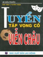 Tuyển tập vọng cổ viễn châu