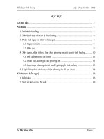 Tiểu luận xử lý tình huống vi phạm quản lý nhà nước trong kinh doanh điểm cung cấp dịch vụ trò chơi điện tử công cộng đối với ông dương văn a