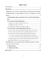 Tính kế thừa vàphát triển của căn cứ ly hôn theo luật hôn nhân gia đình Việt Nam