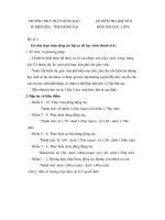 Đề thi lớp 6 học kì 2 môn thể dục đề số 5