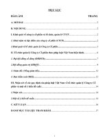 tổ chức và quản lý Công ty Cổ phần theo pháp luật Việt Nam hiện hành