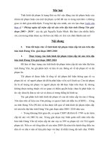 Phòng ngừa tội trộm cắp tài sản trên địa bàn tỉnh Hưng Yên giai đoan 2005 - 2010