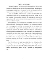 Tiểu luận tình huống xử lý vi phạm hành chính trong lĩnh vực quản lý, bảo vệ rừng và quản lý lâm sản ở huyện ba vì, thành phố hà nội