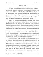 Tiểu luận xử lý vướng mắc về việc ra thu hồi đất đến từng hộ gia đình, cá nhân và thực hiện bồi thường, hỗ trợ đối với 32 hộ dân tại dự án xây dựng khu đô thị thành phố giao lưu