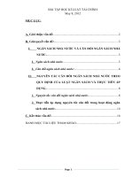 Tìm hiểu về nguyên tắc cân đối trong hoạt động ngân sách nhà nước theo Luật ngân sách nhà nước và thực tiễn áp dụng