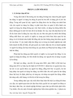 Tiểu luận tình huống tranh chẩp lao động tại công ty TNHH MTV kỹ nghệ may việt nam, địa chỉ thị trấn vân đình – huyện ứng hòa – hà nội 