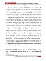 Phân tích vai trò của khiếu nại tố cáo và giải quyết khiếu nại tố cáo đối với việc đảm bảo pháp chế trong quản lý hành chính nhà nước