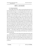 Tiểu luận dự án treo dẫn đến các sai phạm trong công tác quản lý nhà nước về đất đai gây khiếu nại kéo về quyền sử dụng đất 