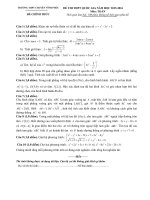 45 đề THI THỬ THPT QUỐC GIA môn TOÁN 2016 có HƯỚNG dẫn CHI TIẾT