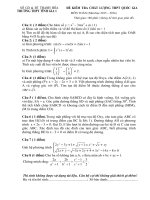 BỘ 45 ĐỀ THI THỬ THPT QUỐC GIA MÔN TOÁN 2015