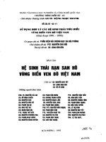 Sử dụng hợp lý các hệ sinh thái tiêu biểu vùng ven bờ việt nam – hệ sinh thái rạn san hô vùng biển ven bờ việt nam