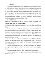 NHỮNG QUUY ĐỊNH CỦA BỘ LUẬT TÓ TỤNG HÌNH SỰ NĂM 2003 VỀ ĐỊA VỊ PHÁP LÍ CỦA NGƯỜI BỊ HẠI