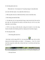 hướng dẫn sử dụng phần mềm envi