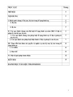 Địa vị pháp lý của bị can, bị cáo trong Tố tụng hình sự