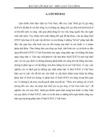 Phân tích những yếu tố ảnhhưởng đến việc thực thi pháp luật thuế giá trị gia tăng ở Việt Nam hiện nay