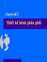 Chuyên Đề Thiết Kế Kênh Phân Phối