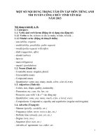 Ontap tieng anh thi tuyển công chức