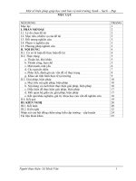 skkn một số biện pháp bảo vệ môi trường trong trường tiểu học