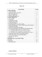 skkn lồng ghép giáo dục môi trường vào chương trình giảng dạy lớp 4, 5 