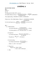 bài tập môn tài chính phát triển chương 6 phần 1